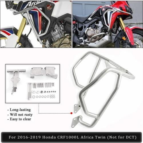 Upper Crash Bar Engine Guard Frame Bumper Falling Protection for Honda CRF1000L Africa Twin CRF 1000L 2019 2018 2017 2016