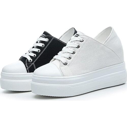 Krasovki Womens Flat Shoes 2020 Platform Breathable Shallow Canvas Shoes Womens Round Toe Fashion Double Purpose Womens Shoes