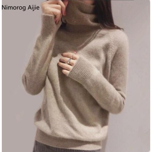 Autumn Winter sweater women 2020 new turtleneck Cashmere sweater Plus Sizes sweaters knitwear pullover women sweater Winter tops