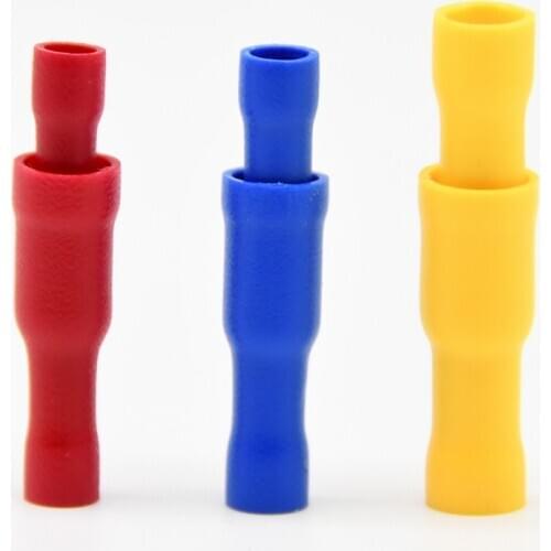 200PCS PVC bullet Crimp Wire Cable Connector Terminal Male Female Kit