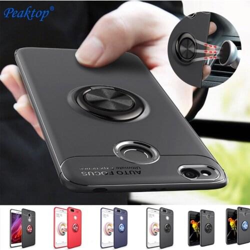 For Xiaomi Mi 8 6 6X 5X A1 A2 Mix 2 2S Max2 Case Magnetic Ring Holder Stand Phone Cases For Mi Redmi s2 4A 4X Note 3 5 5A Pro