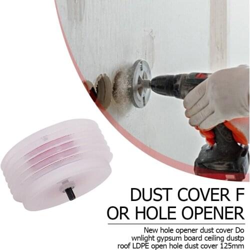 Electric Hammer Drill Dust Collector Perforator Horseshoe Speaker Opener Dust Cover Metal Drill Bit Saw Attachment Accessories