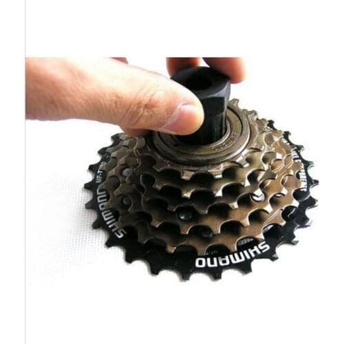 12 Teeth Bicycle Freewheel Remover MTB Mountain Bike Freewheel Cassette Remover 6-pin Screw Bike Flywheel Install Remove Tool