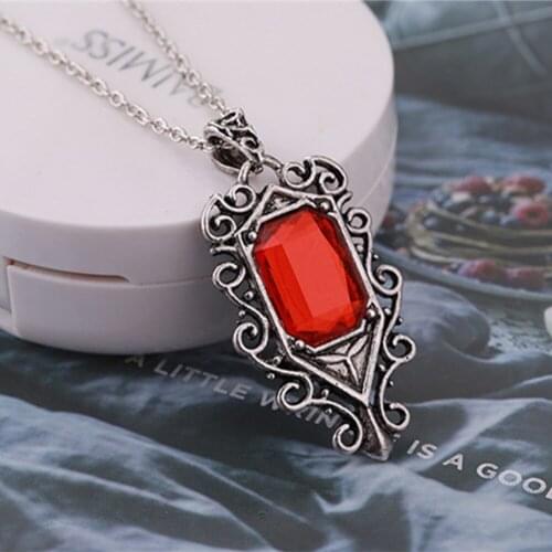 Trendy Gold Link Chain Necklace For Women Jewelry Classic Crystal Pendant Necklace Girl Bride Wedding Accessories Female Gift