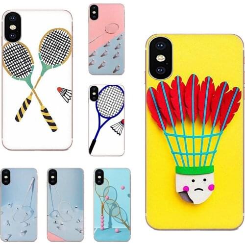 Sport Badminton Art Soft TPU Case Cover For Huawei NOVA 6 SE 5 P40 p30 lite Pro Honor V30 20 Pro Mate 30 Pro Lite 20s