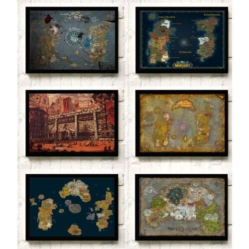 5D DIY Diamond Painting Game Map Poster Cross Stitch Kit Diamond Embroidery Picture of Rhinestones Home Decor