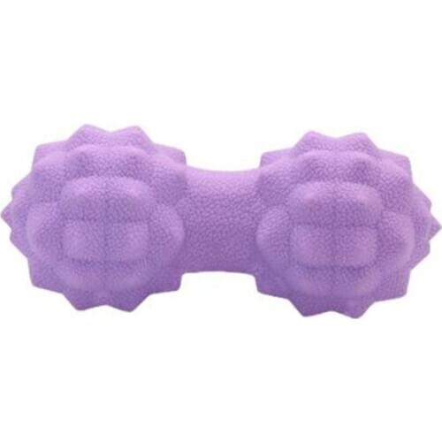 2021 New Peanut Silicone Spiked Massage Ball Body Muscle Pain Relief Fitness Yoga Roller