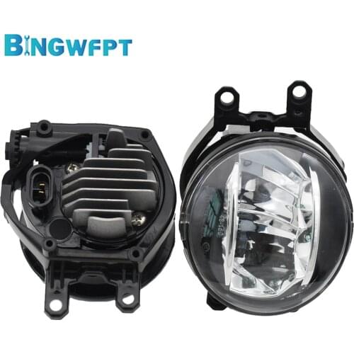 For Lexus RX350 ES350 Aluminium LED Fog Lights For Land Cruiser Prado FJ150 For TOYOTA Corolla RAV 4 AVENSIS AURIS CAMRY PRIUS