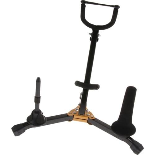 Foldable Saxophone Stand Woodwind Instrument Accessory for Alto Sax Lovers