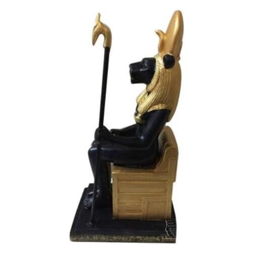ANCIENT EGYPT GOD ISIS GODDESS STATUE RESIN CRAFTS OSIRIS BENNU ART SCULPTURE HOME DESKTOP DECORATION OFFICE SOUVENIRS R2907