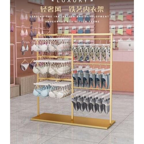 Underwear rack, clothing store, high grade display rack, underwear bra, clothes rack, floor stand, shorts skirt display rack