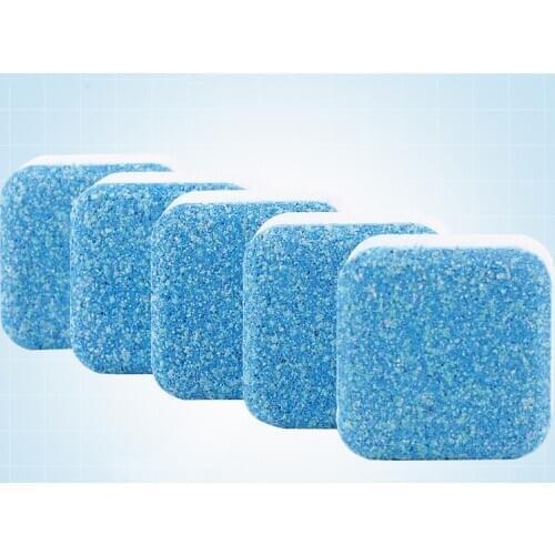 10pcs/lot Washing Machine Cleaner Washer Cleaning Detergent Effervescent Laundry Tablet Washer Cleaner Home Cleaning Tools