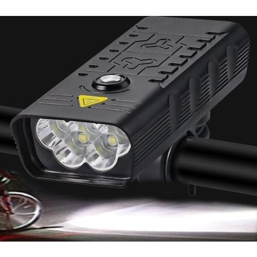 1000 Lumens Bike Light , USB Rechargeable LED Bicycle Front Headlight High Bright Mountain Cycling Safety Commuter Flashlight