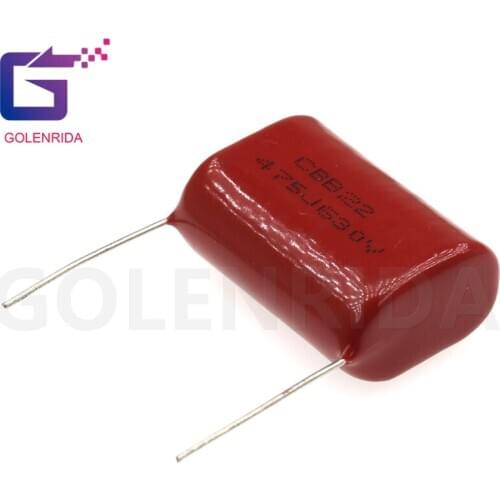 5PCS 630V475 630V475J 4.7UF Pitch 30MM 630V 475 CBB Polypropylene film capacitor