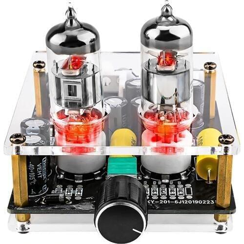 AIYIMA Fever Tube Preamplifier Board 6J3 Vacuum Tube Preamp Stereo Amplifier Audio Finished Board For DIY Kit AMP
