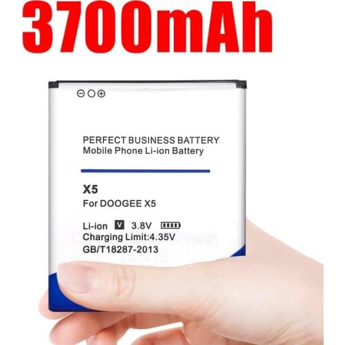3700mAh DOOGEE X5 Battery for DOOGEE X5 DOOGEE X5S DOOGEE X5 Pro Battery Replacement mobile phone battery