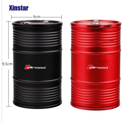 Aluminu Alloy M Performance Car Ashtray Sticker For Audi A1 A3 A4 A4L A6 A6L A7 A8 Q3 Q5 Q7 TT S RS