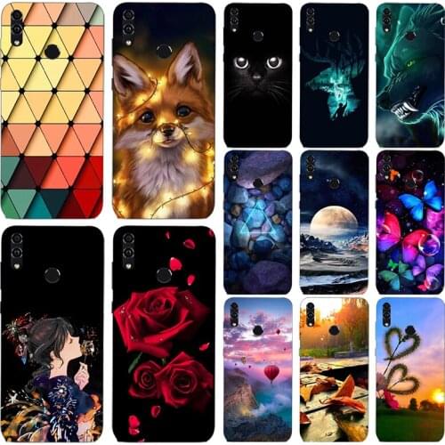 Fashion Printed Soft TPU Case For Huawei Honor 8 Pro Lite 8A 8C 8S 8X Max Fundas For Huawei P8 Lite 2017 Phone Case Cover