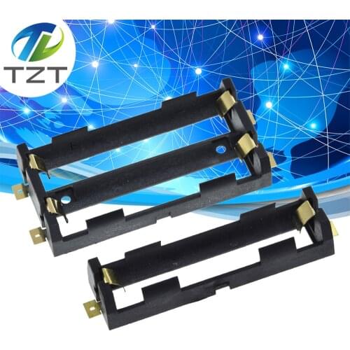 Diy 1x 2x 18650 Series Batteries Holder Box Storage Case Container power bank With Bronze Pins Drop Ship wholesale