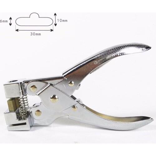 Punch paper plastic hand card airplane hole punch Pliers Hole Hand Held Steel T type hole punch