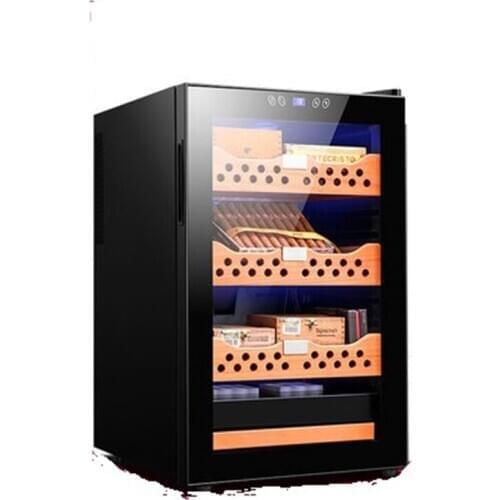 FUKE FK - 68C Constant Temperature And Humidity Electronic Naked Raising Cigar Cabinet Refrigerated Wine Cabinet Household