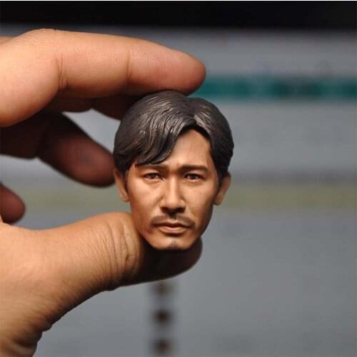 1/6 Scale Tony Leung Chiu Wai Male Head Models for 12''Figure Body DIY