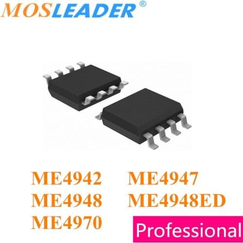 Mosleader 100PCS SOP8 ME4942 ME4947 ME4948 ME4948ED ME4970 ME4948E High quality