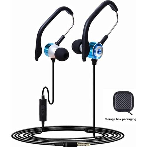 Music Earphone Wired Headphones With Microphone 3.5MM Gaming Headset Heavy Bass Sound Earbuds Sport Running Earphone For Phone