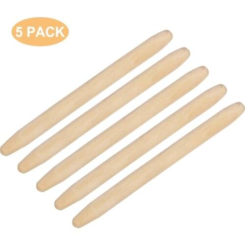 5 Pieces of wooden double-headed dual-use wax sticks Favorite Bee Universal Breeding Queen Bee Wooden Stick Beekeeping tools