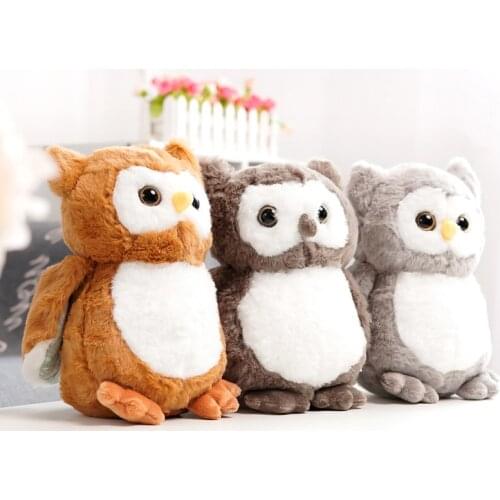 New Arrive Kawaii Fly Owl Plush Toys Soft Stuffed Animals Bird Pillow Room Decor Sleeping Doll Valentines Day Gift For Kids Girl