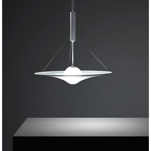 Manyo pendant lights living room bedroom Art deco design suspension lamp white restaurant bar cafe flying saucer lamp