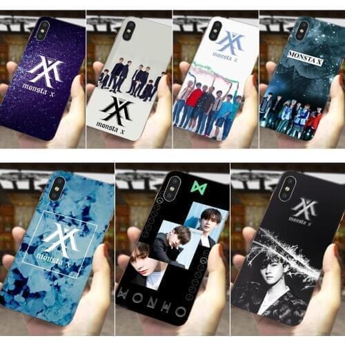 Monsta X Bands For Xiaomi Mi CC9 CC9E 9T mi10 mi9 mi8 note 9 10 pro lite SE Mi A1 A2 A3 TPU Coque Case Capa