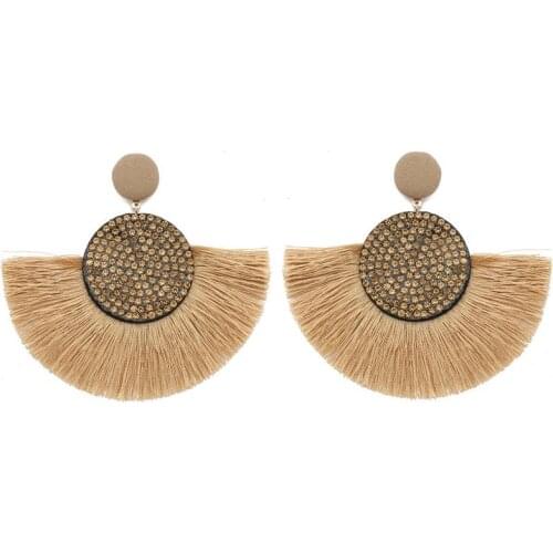 Fashion Statement Big Geometric Circle Wood Earrings For Women Hanging Dangle Earrings Drop Earing modern Jewelry