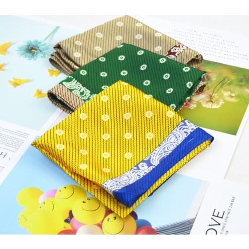 Silk Feeling Scarf Medium Square Satin Head Scarf for Women 58*58cm BMFJ-6