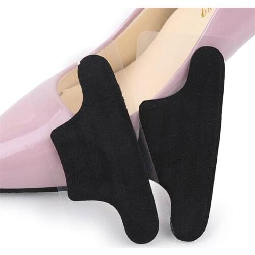 3 Colors Silicone Back Heel Liner T-shape anti-friction Gel Cushion Pads Insole High Dance Shoes Grips for Shoes Inserts
