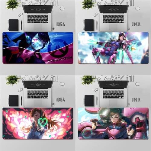 YNDFCNB Top Quality D.VA Gamer DIY Design Pattern Game mousepad Free Shipping Large Mouse Pad Keyboards Mat