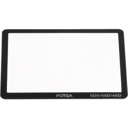 LCD Screen Protector Compatible for Canon 40D/50D/5D MarkII Camera Dustproof