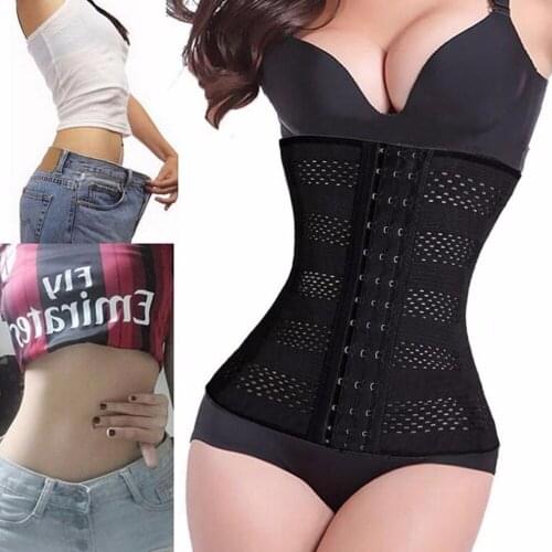 New Women Neoprene Slimming Body Shaper Slim Waist Belt Corsets Bodysuit Trainer Bodysuit Slimming Fitness Belt Weight Loss