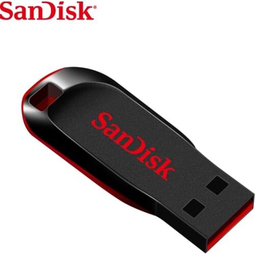 100% Original Sandisk PenDrive CZ50 8GB 16GB 32GB 64GB 128GB USB Flash Drive USD Disk Mini Car Memory Stick USB Stick Pen Drive