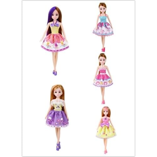 25cm new arms and legs can bend beautiful girl doll Moveable Joint Doll 12 Joints DIY Toys doll fashion doll bjd blyth doll