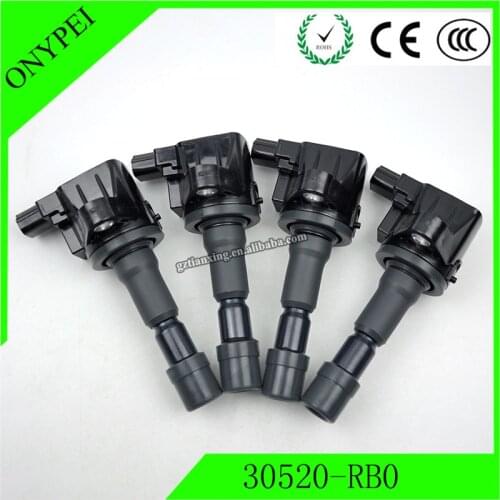 4X Ignition CoilS for 30520-RB0-003 for 2009-2013 HONDA CIVIC VIII Hatchback JAZZ CITY Saloon CR-Z UF626 C1664 CM11-116