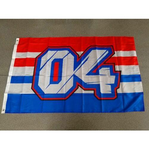 90*150cm moto gp 04 Andrea Dovizioso flag