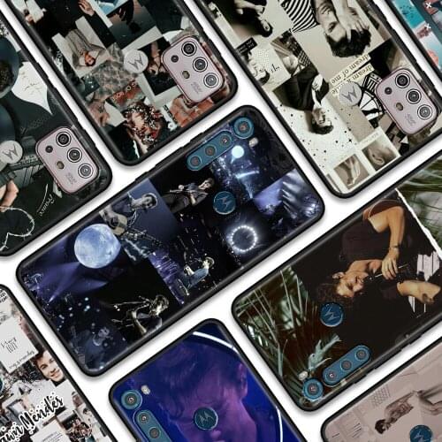 Phone case For Moto G30 G10 G9 G8 Power play G stylus one 5G hyper E6s Edge plus caso tpu fundsa coque Pop singer Shawn Mendes
