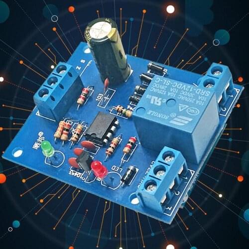 9V-12V Liquid Water Level Controller Sensor Automatic Pumping Drainage Water Level Detection Water Pump Control Circuit Board