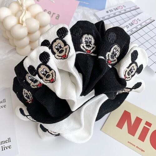Disney childrens cartoon Minnie Mickey socks cartoon short tube boys and girls sports socks student adult men and women socks