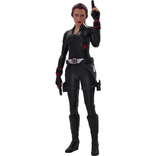 Hasbro Black Widow Scarlett Johansson 7.0 Static Avengers Marvel Decoration Figurine Anime Action Figure Model Toy Collection