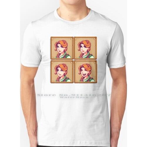 Stardew Valley - Leah T Shirt 100% Pure Cotton Stardew Valley Stardew Valley Videogame Game Pc Switch Gaming Gamer Farming Pixel