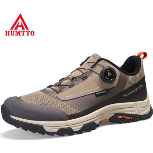 HUMTTO Breathable Casual Shoes Men Sneakers Non-leather Luxury Designer Running Mens Trainers Waterproof Man Shoes High Quality