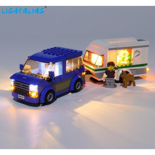 Lightaling Led Light Kit For 60117 City Series Van & Caravan