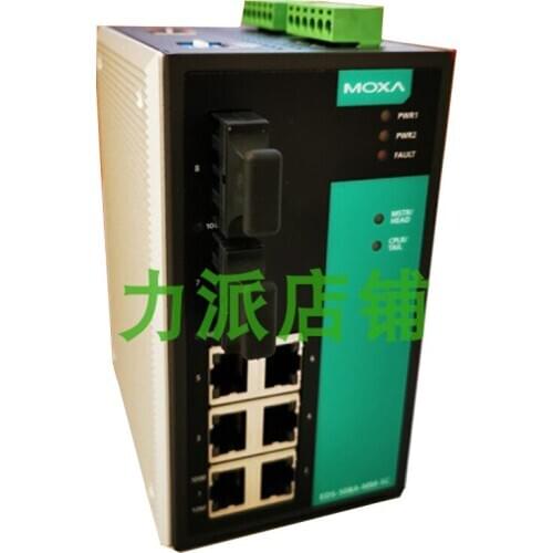 New Original Spot Photo For MOXA EDS-508A-MM-SC-T Managed Multimode Industrial Ethernet Switch